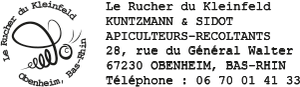 Miel artisanal du Rucher du Kleinfeld