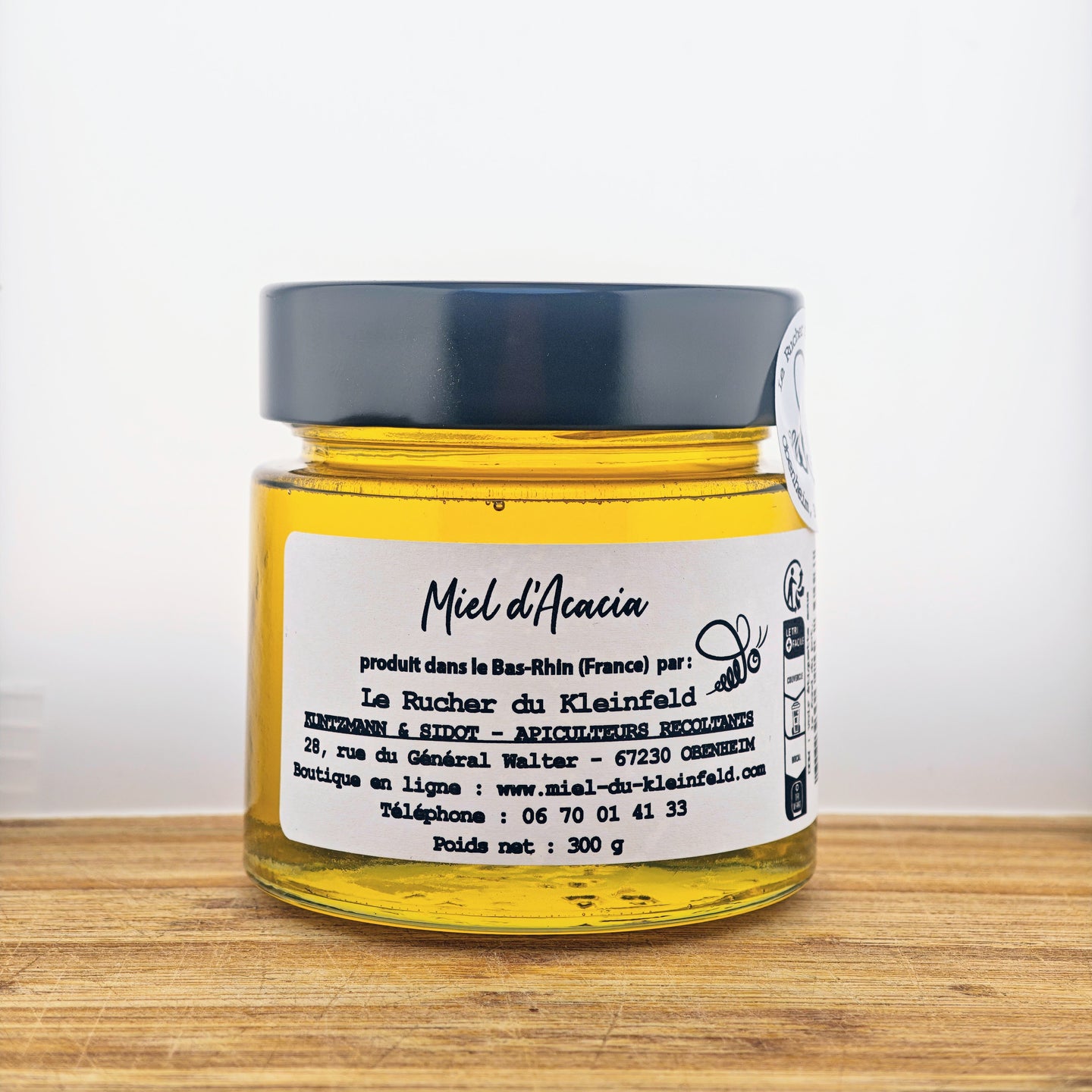 Miel artisanal d'Acacia 300 g