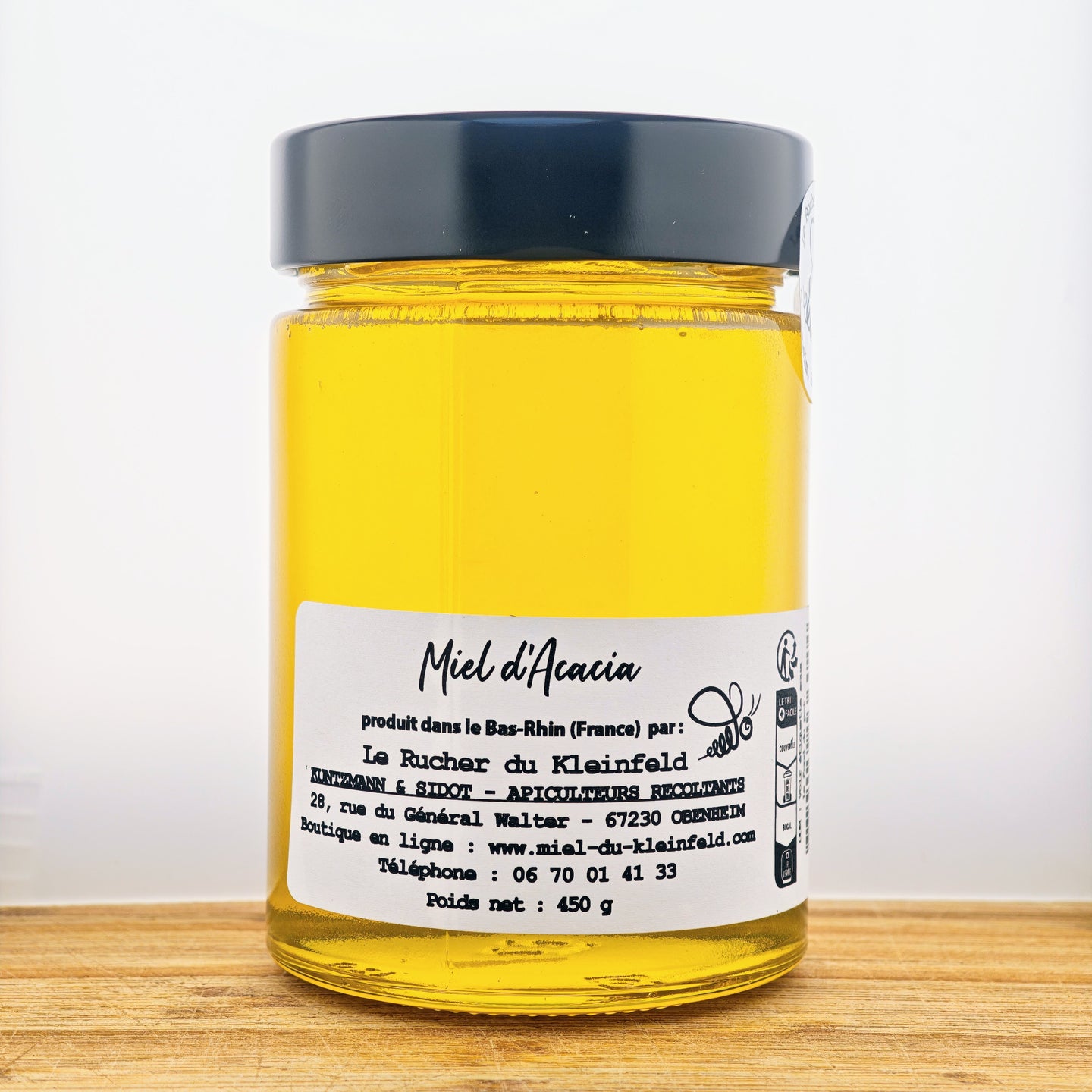 Miel artisanal d'Acacia 450 g