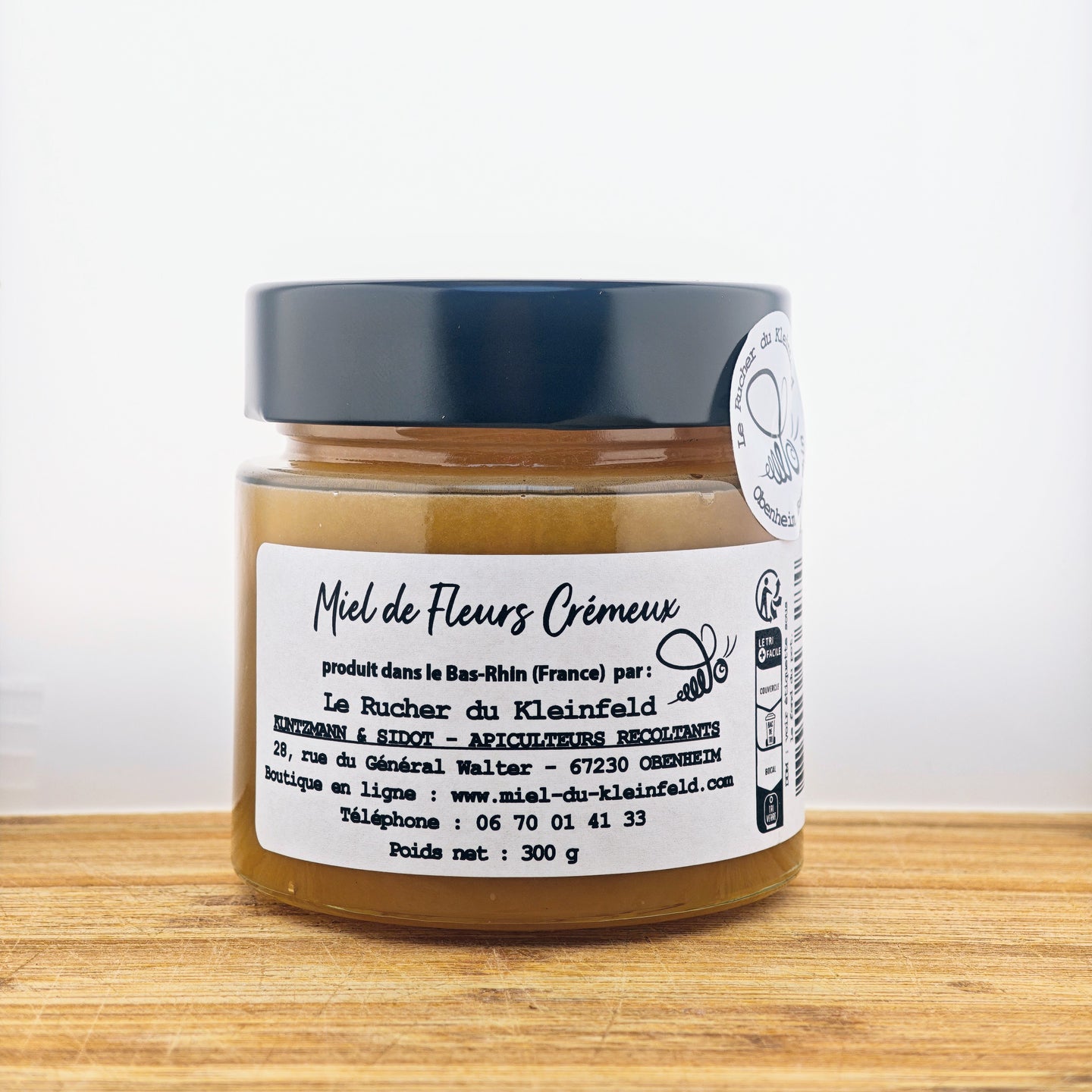 Miel artisanal de Fleurs Crémeux 300 g