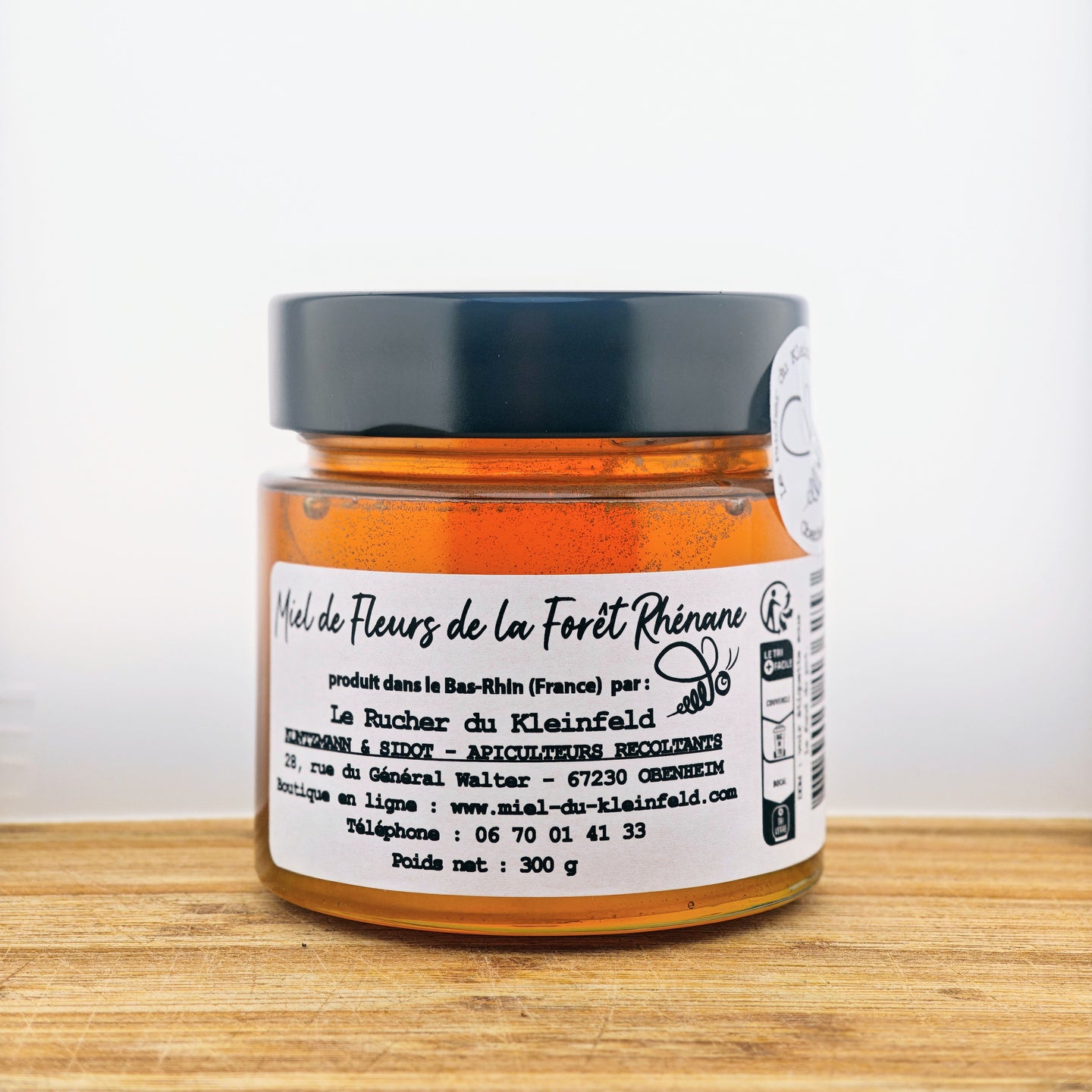 Miel artisanal de Fleurs de la Forêt Rhénane 300 g