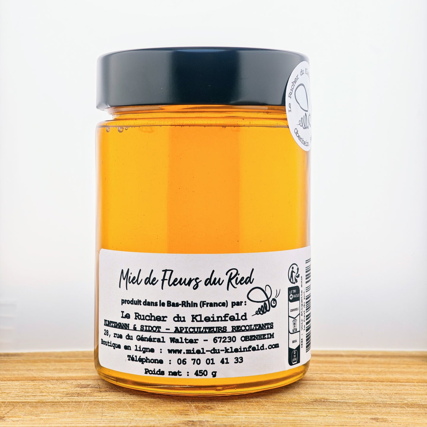 Miel artisanal de Fleurs du Ried 450 g