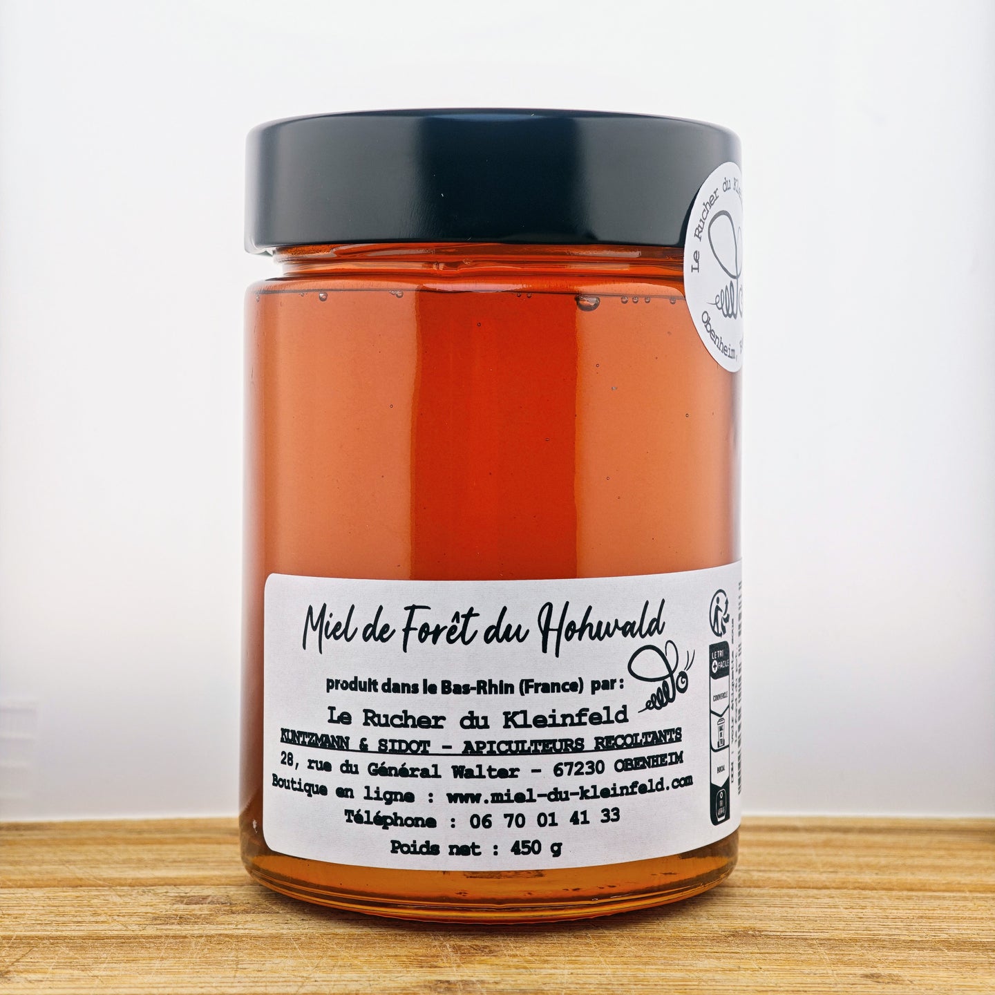 Miel artisanal de Forêt du Hohwald 450 g