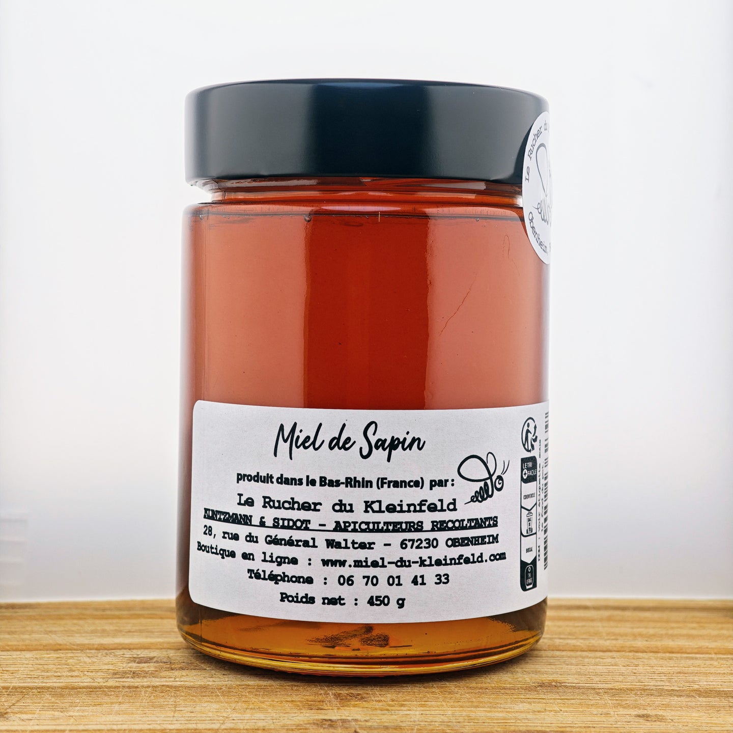 Miel artisanal de Sapin 450 g