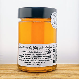 Miel artisanal de Fleurs des Berges de l'Andlau 450 g