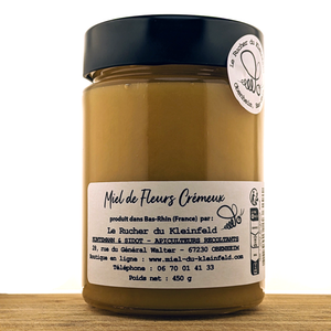 Miel artisanal de Fleurs Crémeux 450 g