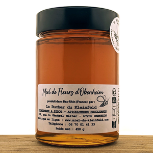 Miel artisanal de Fleurs d'Obenheim 450 g
