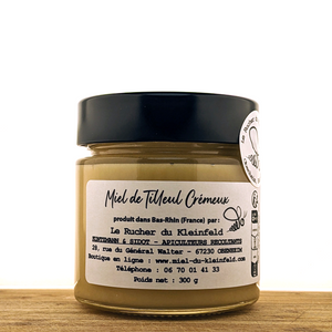 Miel Artisanal de Tilleul Crémeux 300 g