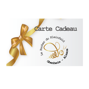 Carte cadeau du Rucher du Kleinfeld